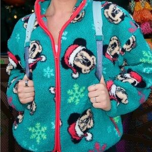 Viral Mickey Christmas Sherpa